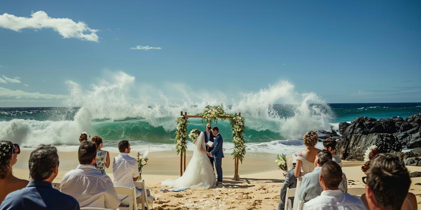 Strandhochzeit: Die perfekte Kulisse für euer Ja-Wort! Strandhochzeit: Die perfekte Kulisse für euer Ja-Wort!