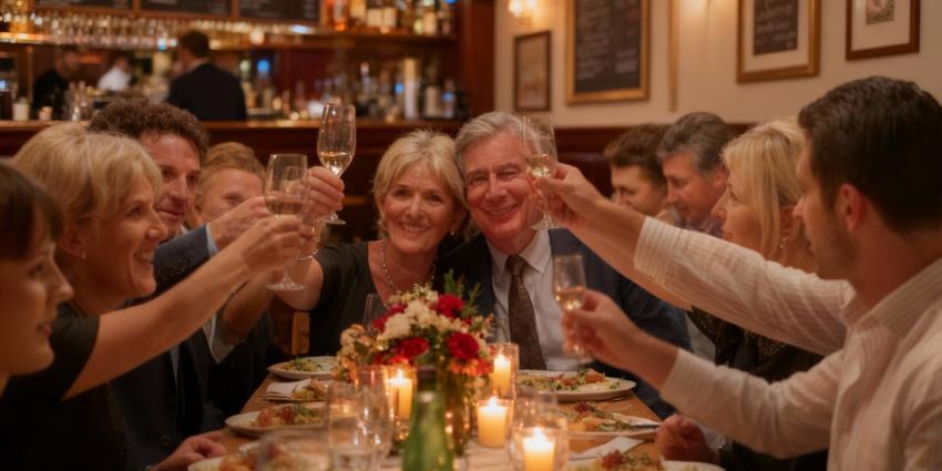 Silberne Hochzeit feiern