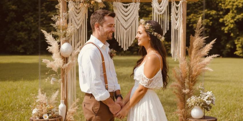 Hippie Hochzeit: Heiraten voller Love, Peace and Happiness