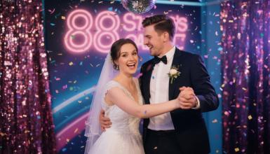 Tanzmusik und Dauerwelle: Heiraten im Stil der Achtziger