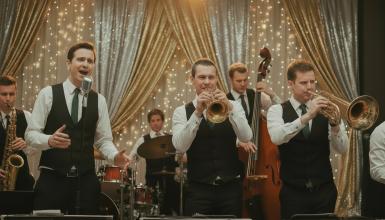 Stilvoll und elegant: Betriebsfeier mit Jazzmusik