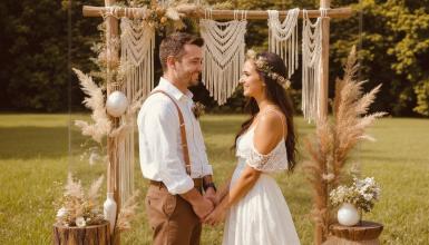 Hippie Hochzeit: Heiraten voller Love, Peace and Happiness