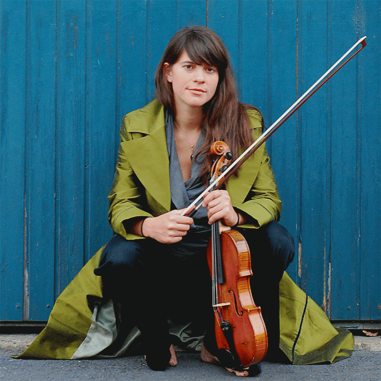 Die Violinistin Kristina van de Sand.