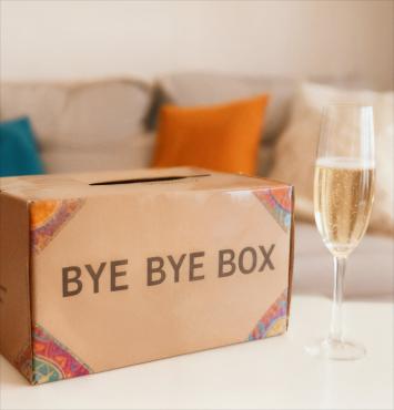 Bye bye Box Scheidungsparty