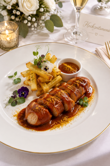 Currywurst zur Hochzeit