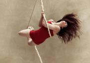 Anna Abrams Akrobatik Seil Show