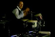 DJ Robert Kopp mit Drums