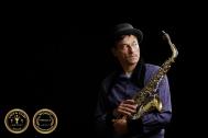 Saxophonist Niklas Mascher 