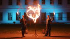 Feuerherz zur Hochzeitsfeuershow Theatre-of-Fire