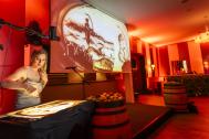 VIP Event Sand Show Sandmalerei - Sand Show Anna Kehden