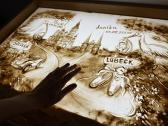 Video Sand Art Sandmalerei - Sand Show Anna Kehden