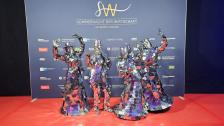 Mosaik - Spiegelact &amp; lebende Statuen