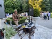 Cocktail Empfang im Schloß Durantie France DJ & Sax
