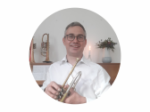 Trompeter Florian Geibel