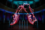 LED-Jonglage Show Firmenfeier Moritz Rosner I LED- & Jonglage Shows