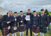 Dudelsackband Ehingen Donau Pipe Band Dudelsackspieler Dudelsackband Ehingen Donau Pipe Band Dudelsackspieler