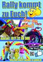 Plakat Din A0 gratis für Veranstalter Rally Ewersbach&die Stitch Mit-Machshow,