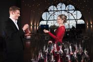Süßes Duo: Er und Sie präsentieren feinste Patisserie. Leony la Roc - Sektempfänge