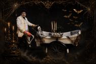 Der Badler Halloween Act - Gruseln in der Badewanne , Walking Act für Halloween, Walk Act Der Badler - Theater liebreiz