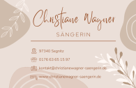 Christiane Wagner - Sängerin