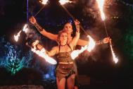Feuer Show Kama Duo
