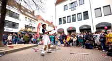 Straßen Show Kama Duo