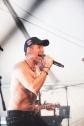Sänger von 69 Shotz live auf der Kirmes in Raeren 69 Shotz