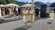 Bayerischer Sektemempfang für Firmenfeier, Jubiläumsfeier, Event Bayerische & Oktoberfest Show - Bavariaa