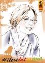 Schnellzeichnerin Nina Heinke