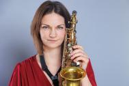 Saxophonistin Stefanie Leipertz