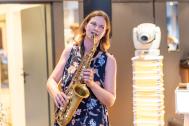 Saxophonistin Stefanie Leipertz Saxophonistin Stefanie Leipertz