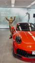 Living Disco Ball in Gold für Porsche Mirror Performances & more