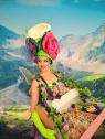 Premium Walking Acts Blumenfeen mit Bauchladen und Verteilaktion Candy Stars Model- und Eventagentur