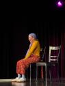 Rita Punkt. auf der Bühne! Steffi Bepunkt.