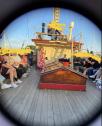Auf dem Feuerschiff mit 90 Gästen AkustikSundowner