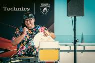 Lamborghini Day München Marco Maribello (Vinyl DJ), optional Sax