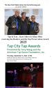 Sept.2025 Tap & Tray erhielt in New York City den "Hoofers Award" der American Tap dance Foundation Tap and Tray