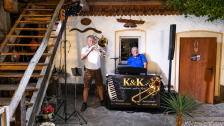 Foto private Feier Kurt Hohnholz , Duo K&K und Steyrtaler