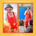 Clown Pipinelli, Kindergartenjubiläum Clown Pipinelli verzaubert auf der Geige