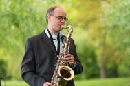Saxophonist Georg Lehmann