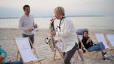 Grand Beach Binz Heidi Jantschik - Saxophonistin