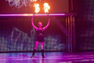 Indoor Feuershow Flamba Feuershow und Lichtshow