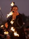 Feuerfächer Flamba Feuershow und Lichtshow
