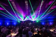 Laser und Licht Veranstaltung Flamba Feuershow und Lichtshow
