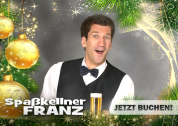 Spaßkellner FRANZ ist der Hit auf jeder Weihnachtsfeier! Comedy Duo HANS & FRANZ
