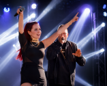 HIT HUNTERS Partyband - Frontsängerin Cora und Fronstänger Nick HIT HUNTERS - Partyband