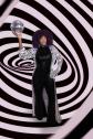 I hold the Disco Ball Disco Diva Show – Pamela O'Neal