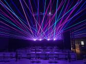 individuelle Lasershow-Programmierung für Gala-Veranstaltung in Berlin SPiCE Lasershow