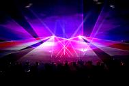 Lasershow zur Firmenfeier in Düsseldorf SPiCE Lasershow