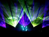 Lichtshow zur Gala-Veranstaltung in Hannover SPiCE Lasershow